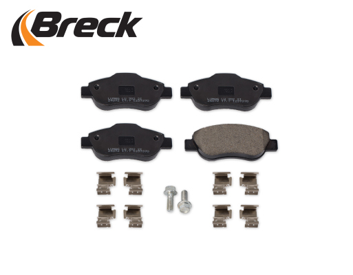 Placute frana BRECK 240720070200